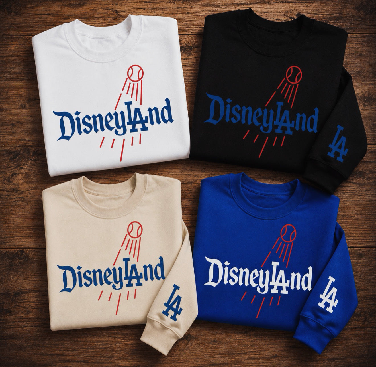 D Baseball Crewneck