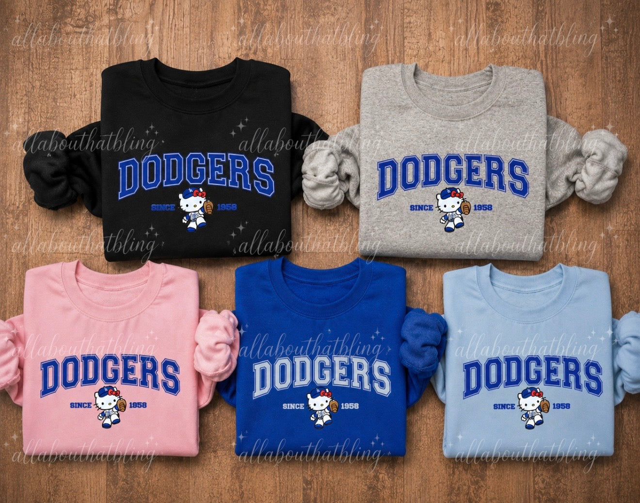 Baseball Kitty Crewneck